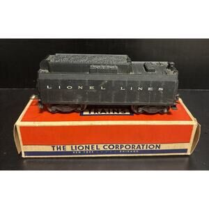 Lionel Lines Tender With Whistle 6026W O Gauge Post War Vintage Original Box